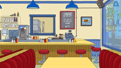 Bob's Burgers | Zoom Background | Creative backdrops, Bobs burgers ...