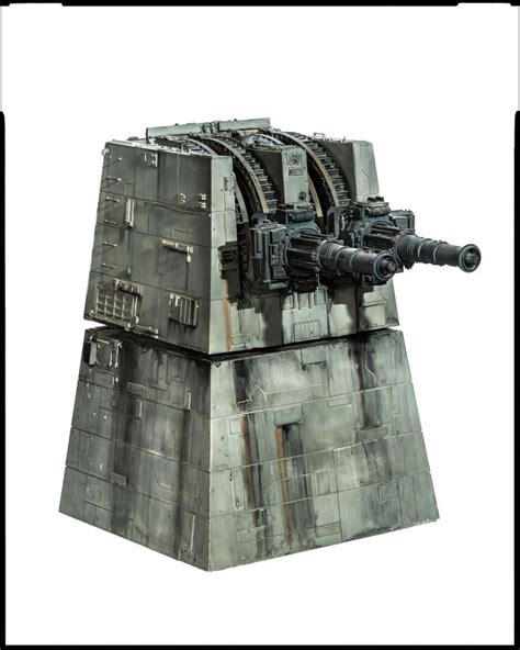 Dan Winters Turbolaser Turret | Star wars ships design, Star wars ships ...