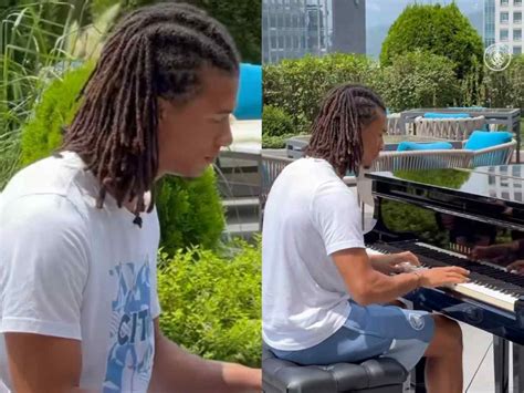 WATCH: Man City star Nathan Ake shows off exquisite piano skills on ...