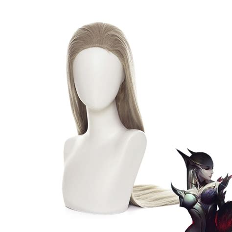 Coven Evelynn Wig LoL Cosplay Long Straight Wig Heat Resistant ...