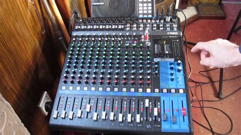 Yamaha Mixing Console Mg16xu Manual