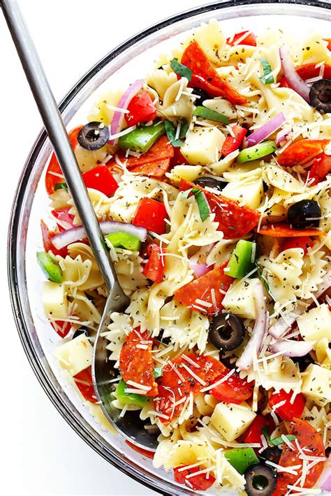 Pizza Pasta Salad | Gimme Some Oven