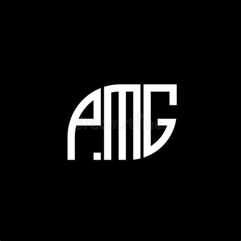 PMG Letter Logo Design on Black Background.PMG Creative Initials Letter ...