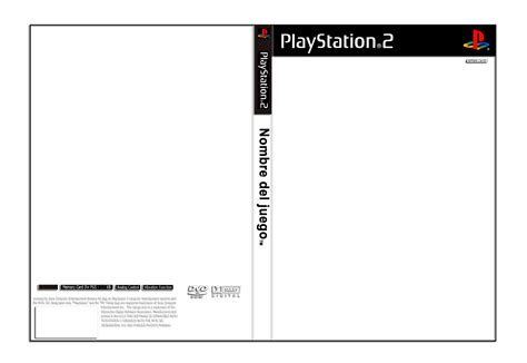 Template Playstation 2 Cover by Juanky on DeviantArt