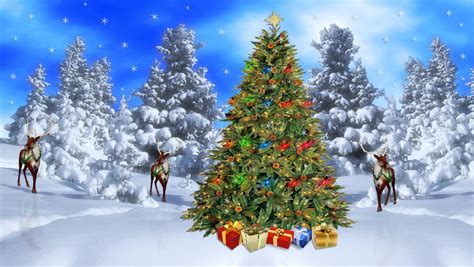 Free Wallpaper Winter Christmas Scenes - WallpaperSafari