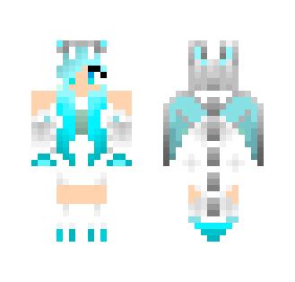 Download Blue Dragon Girl Minecraft Skin for Free. SuperMinecraftSkins