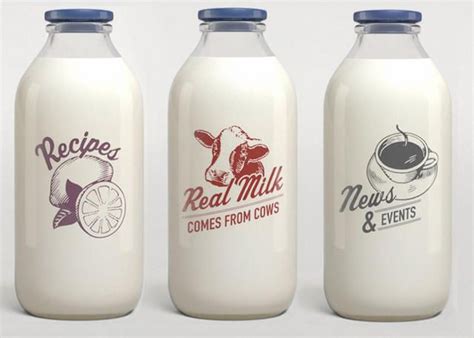 Vintage Milk Bottles - A Nostalgic Way to Enjoy Dairy