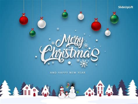 Christmas Theme PowerPoint Template