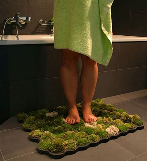 15 Fun DIY Bath Mats Made From Unique Materials