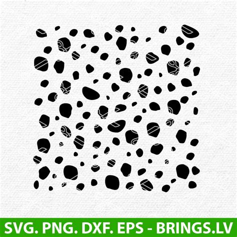 Dalmatian Spots SVG | Dalmatian Pattern SVG | Animal Print SVG