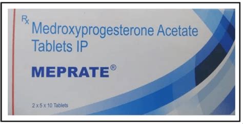 Medroxyprogesterone Acetate 10 Mg Tablets - SS Medex