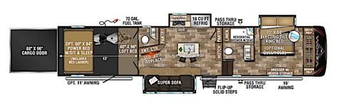 Luxury 5th Wheel Toy Hauler Floor Plans | Wow Blog