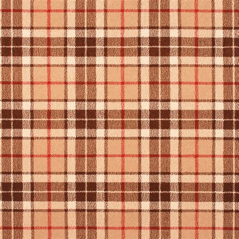 Thompson Brown Tartan Sample | Stevens & Graham