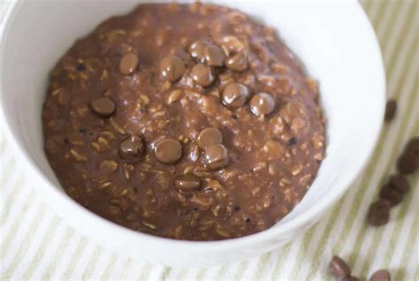 Healthy Chocolate Porridge Recipe - We Made This Life