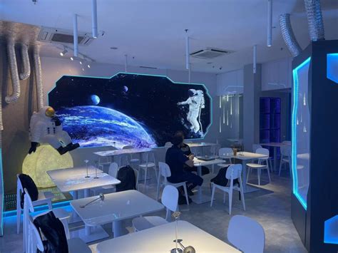 New Outer Space-Themed Restaurant At Bugis Has An Astronaut Walking ...