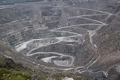 Asbestos at Thetford Mines, Quebec Canada