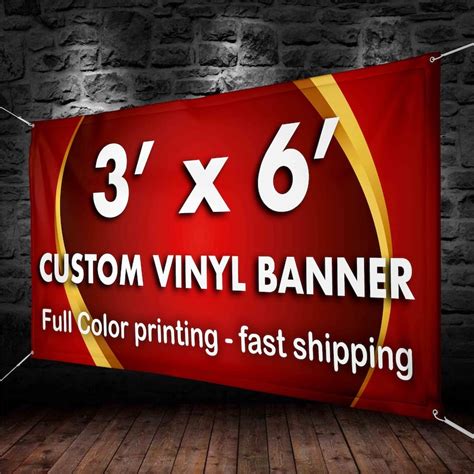 Custom Vinyl Banner Vinyl Banner Printing Full Color Vinyl - Etsy