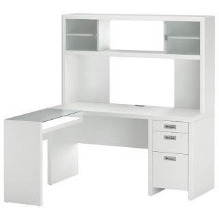 White Corner Desk: White Corner Desk With Hutch