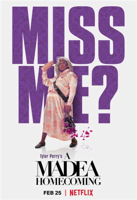 Tyler Perry's a Madea Homecoming (2022). Netflix Releases for February ...