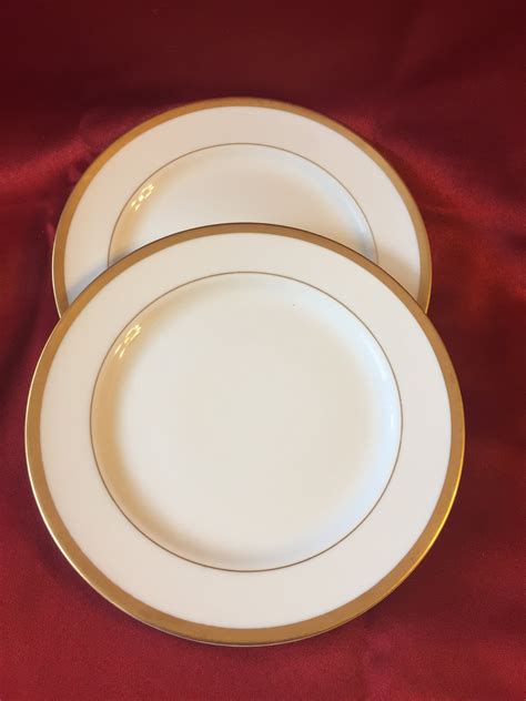 Vintage Noritake China Dessert Plates Set of 2 with Gold Trim | Etsy