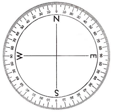 Circle Protractor Printable - Cliparts.co