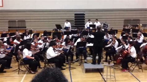 Houck middle school Symphony Salem, OR 10/18/2012 - YouTube