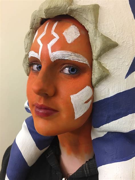 Ahsoka Tano Makeup Tutorial - Mugeek Vidalondon