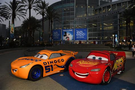 Photos – John Lasseter with Lightning McQueen and Cruz Ramirez at D23 ...