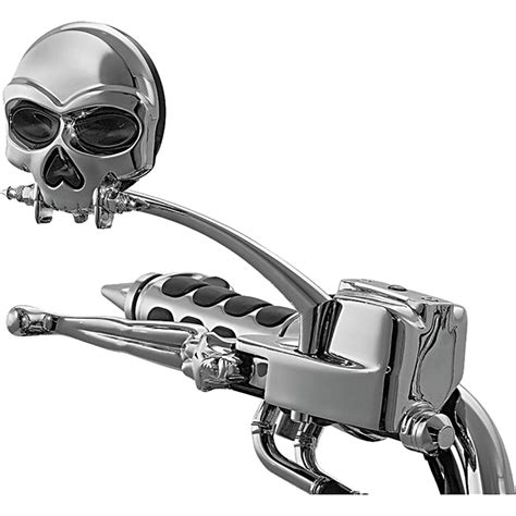 Kuryakyn Skull Mirrors Street Motorcycle Accessories - Walmart.com ...