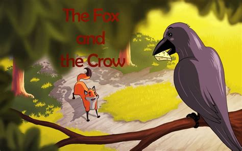 The Fox and the Crow | Aesop's fables for kids, Fables for kids, The foxes