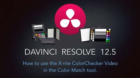 How to use the X-rite ColorChecker Video in the Color Match tool. - YouTube