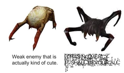 Headcrab vs Poison Headcrab : r/HalfLife