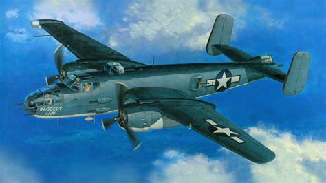 B25 Bomber Wallpaper