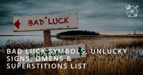 19 Superstition Symbols For Bad Luck