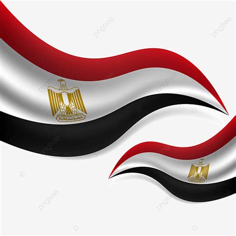 Egypt Flag Vector Hd PNG Images, Egypt Flag Png Vector, Egypt, Flag ...