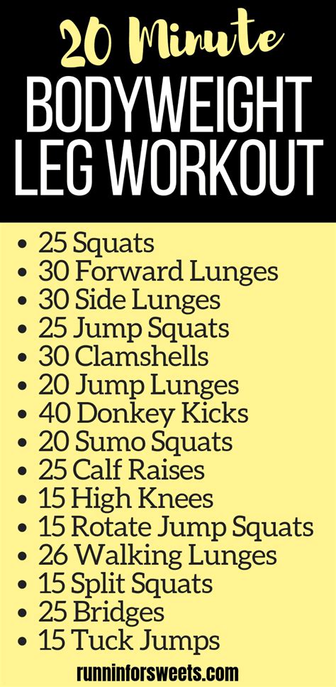 30 Minute Leg Workout for Runners | 15 Leg Strengthening Exercises