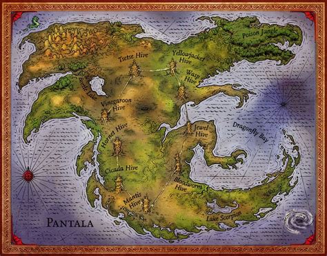 Pantala map. It looks like a dragon! | Wings of fire, Wings of fire ...