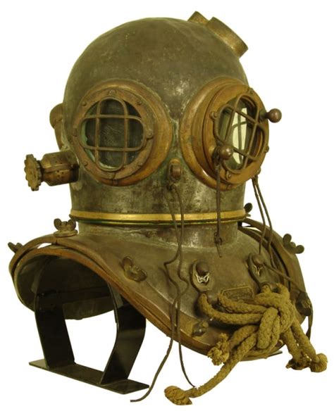 History of Deep Sea Diving Helmets - Antique Trader