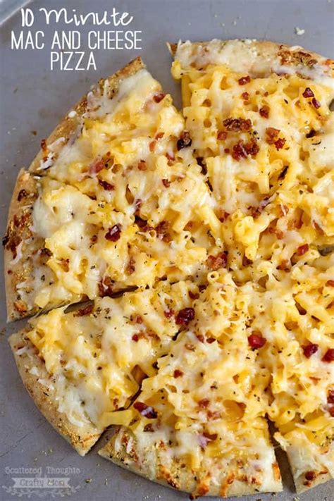 Easy Mac and Cheese Pizza Recipe - Scattered Thoughts of a Crafty Mom ...