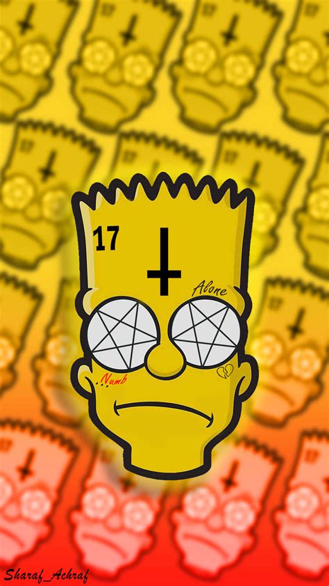 [100+] Bart Simpson Aesthetic Wallpapers | Wallpapers.com