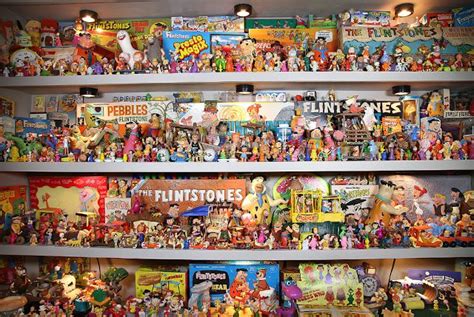 Meet The Flintstones (A Lot of Them) | Flintstones, Toy collection room ...