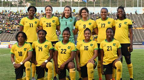 Jamaica faces Brazil in their historic debut in the Women's Football ...