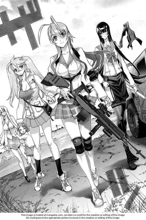 Highschool of the dead fan art - academyroom