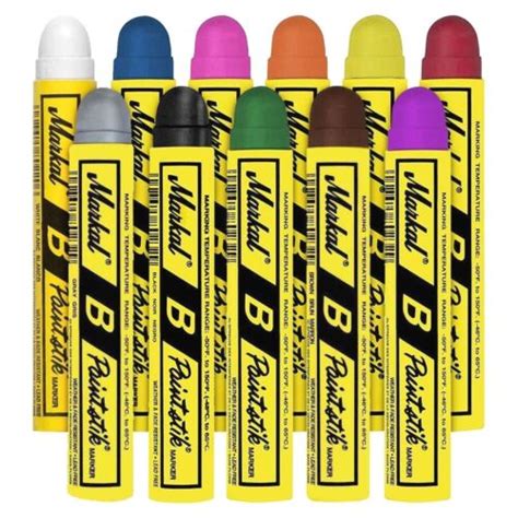 Markal B Paintstik, DBStar Solid Paint Ambient Surface Marker (Pack of ...