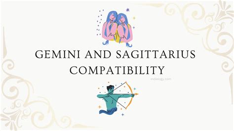 Gemini and Sagittarius Compatibility in love, relationships and ...