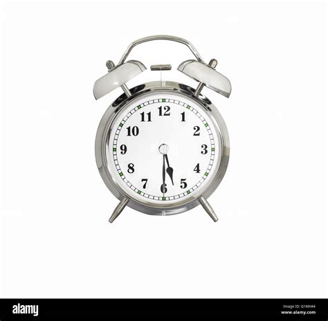 Traditional Alarm Clock Showing 5:30 Stock Photo, Royalty Free Image ...