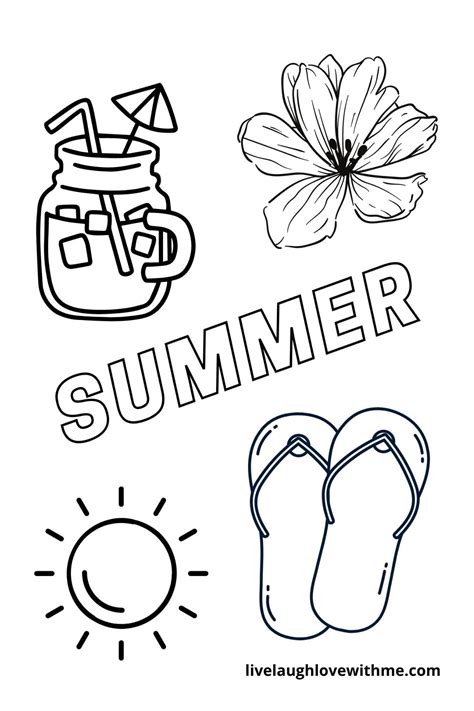 Coloring Pages Summertime