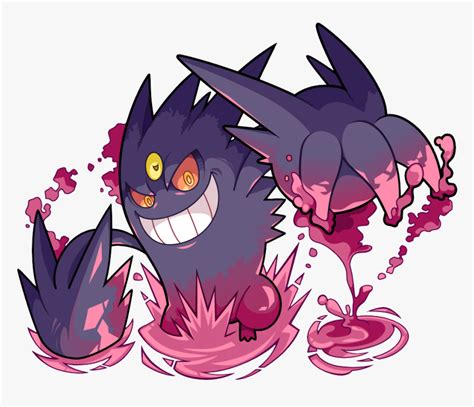 Hướng dẫn vẽ vẽ pokemon gengar đẹp và đầy tính thử thách