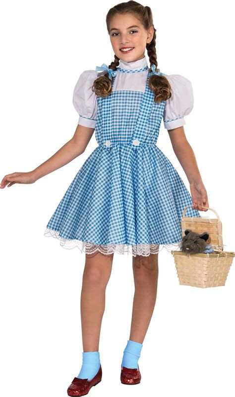 Girl's Deluxe Dorothy Wizard of Oz Costume - Walmart.com - Walmart.com