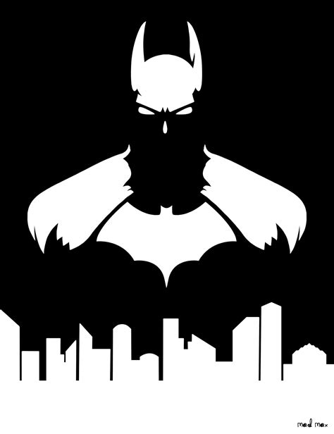 The Best Free Silhouette Batman Svg - Daybreakinthekingdom.com